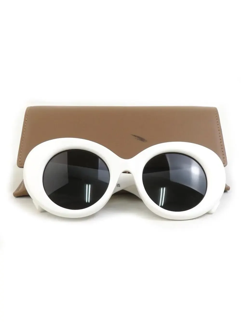 Auth Burberry Sunglasses White/Black #284476B13B